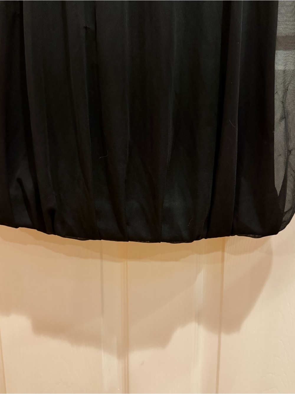 Vintage Y2K Bubble Hem Mini Dress - Picture 3 of 8